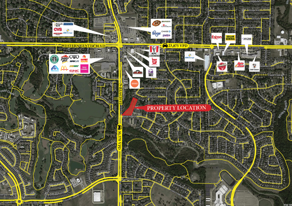2.33 Acres Beach & Silver Sage LAND FOR SALE Woodcrest Capital
