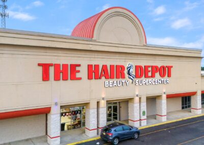 storefront for The Hair Depot & Beauty Supercenter in Montgomery AL
