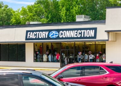 Factory Connection's storefront in the Bonner's Point Shopping Center in Roanoke AL