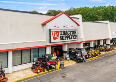 Tractor Supply Co. is a highly popular farm and ranch supply store drawing many customers to the Bonner's Point Shopping Center in Roanoke AL