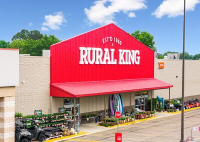 storefront of the Rural King in Columbus MS