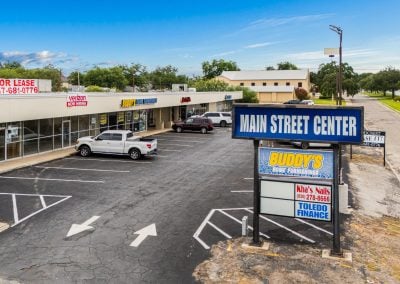Uvalde Main Street Center, a neighborhood shopping center in Uvalde TX with suites available for lease