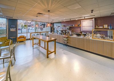 The Blackberry Cafe, a coffee shop in the Regions Tower/400 West Capitol building in Little Rock AR.