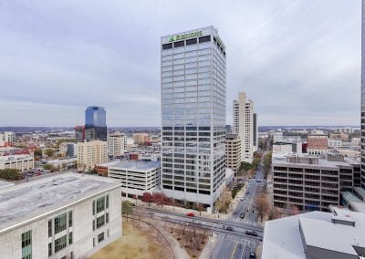 The Regions Tower/400 West Capitol building in Little Rock AR, with office & retail space for lease now available under new ownership.