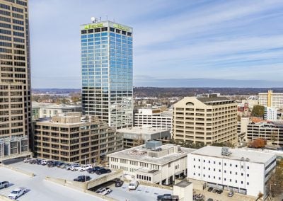 The Regions Tower/400 West Capitol building in Little Rock AR, with office & retail space for lease now available under new ownership.