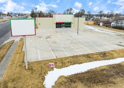 The 10k SF freestanding Retail building with pylon sign in Meade KS, formerly Family Dollar-Dollar Tree, now available for lease