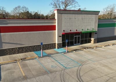 Storefront of 12884 Highway 10 in Pitkin LA, a former Family Dollar-Dollar Tree built in 2022, now available for lease!