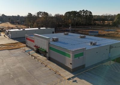 Storefront of 12884 Highway 10 in Pitkin LA, a former Family Dollar-Dollar Tree built in 2022, now available for lease!