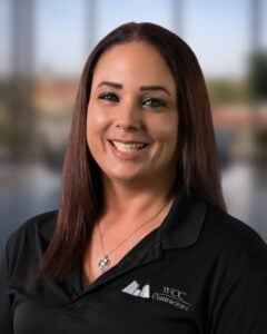 staff photo of Amy Geiger of WCC Contractors